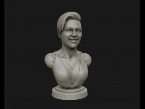 miley cyrus 3d printable sculpture model 3d print model 3D Print Model
