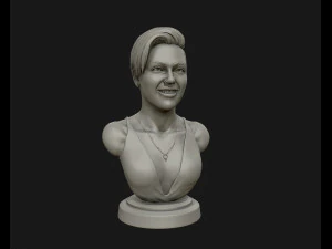 miley cyrus 3d printable sculpture model 3d print model 3D Print Model