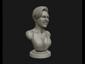 miley cyrus 3d printable sculpture model 3d print model 3D Print Model