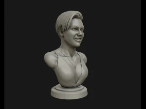miley cyrus 3d printable sculpture model 3d print model 3D Print Model