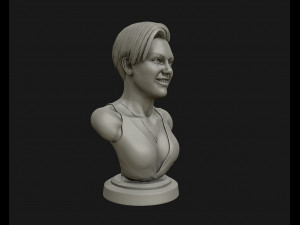 miley cyrus 3d printable sculpture model 3d print model 3D Print Model