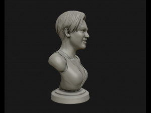 miley cyrus 3d printable sculpture model 3d print model 3D Print Model