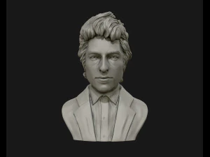 patung 3d bob dylan siap cetak 3d model cetak 3d Model Cetak 3D