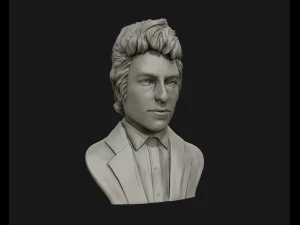 bob dylan 3d sculpture ready to 3d print 3d print model 3D Print Model