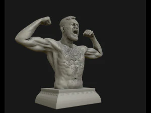 conor mcgregor 3d sculpture ready to 3d print 3d print model 3D Print Model
