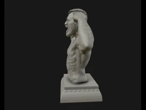 conor mcgregor 3d sculpture ready to 3d print 3d print model 3D Print Model