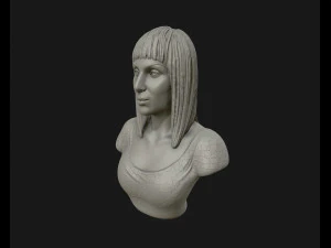 cher portrait sculpture ready to 3d print 3d print model 3D Print Model