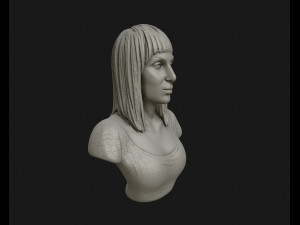 cher portrait sculpture ready to 3d print 3d print model 3D Print Model