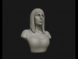 cher portrait sculpture ready to 3d print 3d print model 3D Print Model