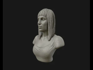 cher portrait sculpture ready to 3d print 3d print model 3D Print Model