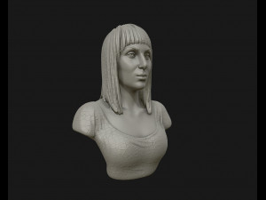 cher portrait sculpture ready to 3d print 3d print model 3D Print Model