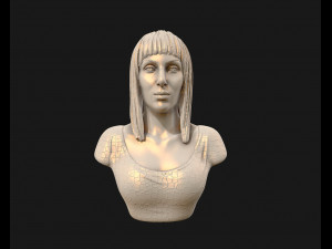 cher portrait sculpture ready to 3d print 3d print model 3D Print Model