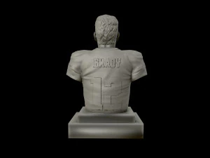 tom brady 3d sculpture 3d print model 3D Print Model