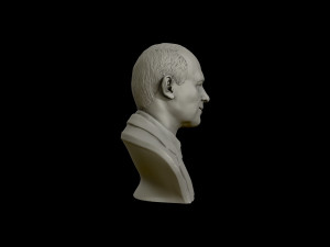 dwight d eisenhower portrait sculpture 3d print model 3D-printmodel