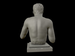 muhammad ali sculpture 3d print model 3D प्रिंट मॉडल