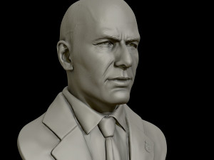 zinedine zidane sculpture 3d print model Modelo de impresión 3D
