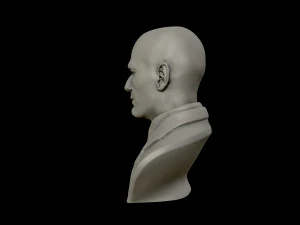 zinedine zidane sculpture 3d print model 3D Print Model