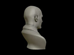 zinedine zidane sculpture 3d print model 3D Print Model