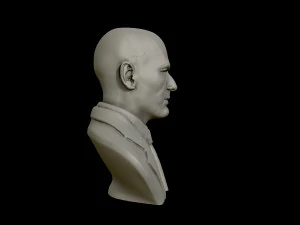 zinedine zidane sculpture 3d print model 3D Print Model