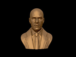 zinedine zidane sculpture 3d print model Modelo de impresión 3D