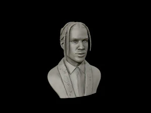 asap rocky portrait sculpture 3d print model 3D Print Model