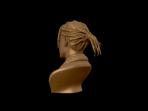 asap rocky portrait sculpture 3d print model 3D Print Model