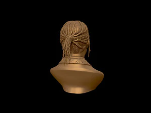 asap rocky portrait sculpture 3d print model 3D Print Model