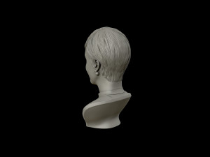 charlize theron 3d portrait sculpture Modello di stampa 3D