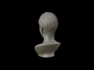 charlize theron 3d portrait sculpture Modello di stampa 3D