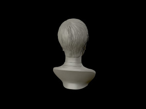 charlize theron 3d portrait sculpture Modello di stampa 3D