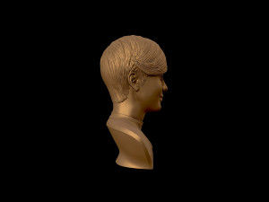 charlize theron 3d portrait sculpture Modello di stampa 3D