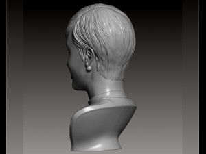 charlize theron 3d portrait sculpture Modello di stampa 3D