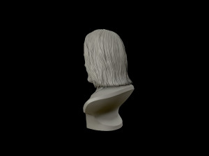 keanu reeves 3d portrait sculpture 3D-Druckmodell