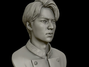 lee min ho 3d portrait model 3D-printmodel