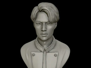 lee min ho 3d portrait model 3D Print Model