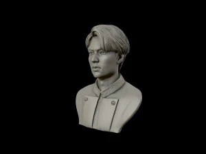 lee min ho 3d portrait model 3D Print Model