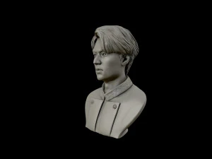 lee min ho 3d portrait model 3D Print Model