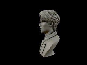 lee min ho 3d portrait model 3D Print Model
