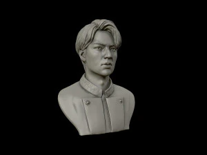 lee min ho 3d portrait model 3D Print Model