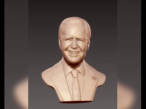 scultura 3d di joe biden Modello di stampa 3D