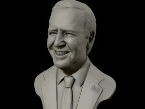 joe biden 3d sculpture 3D Print Model
