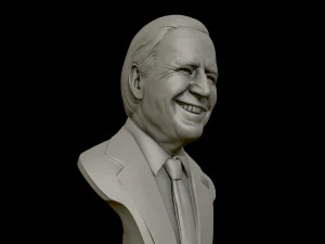 joe biden 3d sculpture 3D Print Model