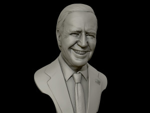joe biden 3d sculpture Modelo de Impressão 3D