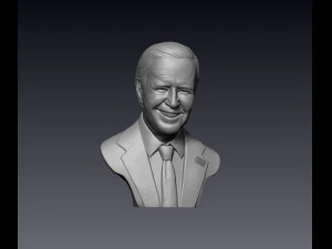 joe biden 3d sculpture 3D Print Model