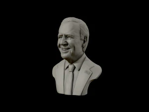 joe biden 3d sculpture 3D Print Model