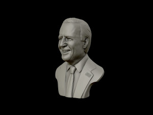 joe biden 3d sculpture Modelo de Impressão 3D