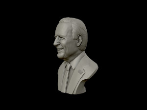 joe biden 3d sculpture Modelo de Impressão 3D