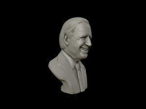 joe biden 3d sculpture Modelo de Impressão 3D