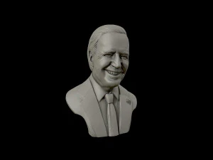 joe biden 3d sculpture 3D Print Model