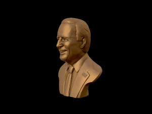 joe biden 3d sculpture 3D Print Model